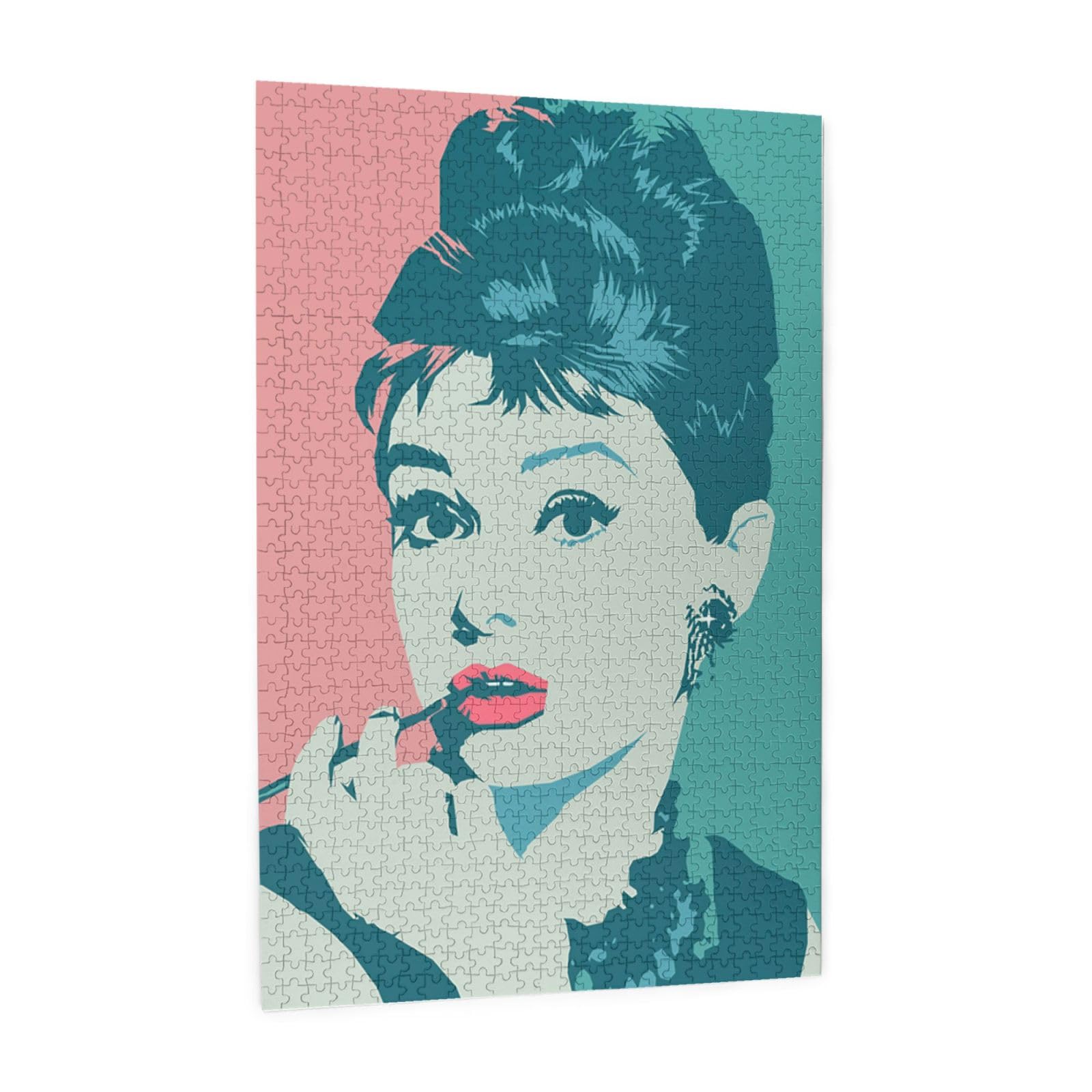 Amazon.co.jp: パズル 木製パズル 1000ピース オードリー